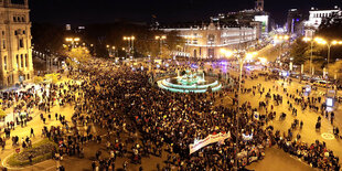 Viele Demonstranten