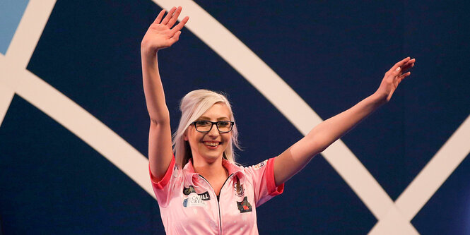 Fallon Sherrock bei der Darts-Weltmeisterschaft