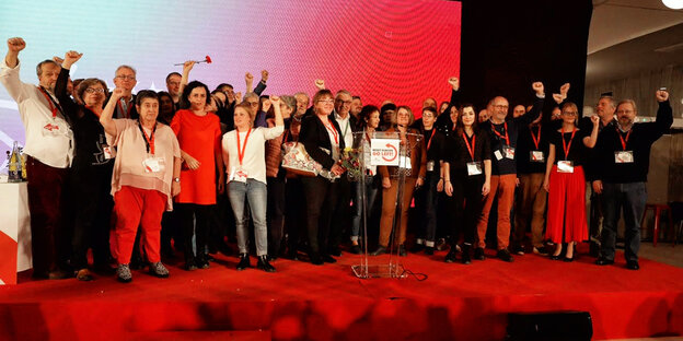 Delegierte auf dem Kongress der Europäischen Linken im spanischen Benalmádena bei Málaga Delegierte auf dem Kongress der Europäischen Linken im spanischen Benalmádena bei Málaga