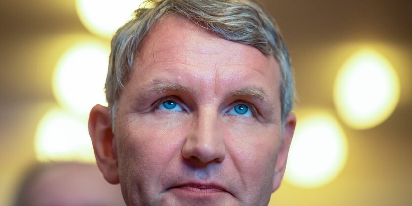 Das Gesicht von Björn Höcke