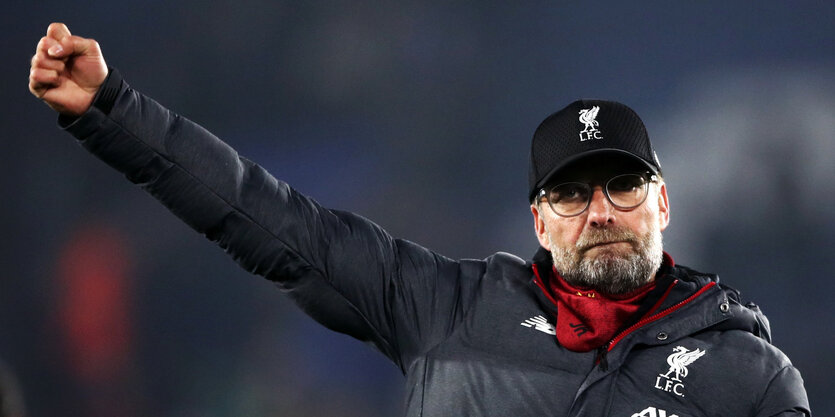 jubelnder Trainer Klopp