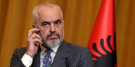 Albaniens Ministerpräsident Edi Rama im Porträt