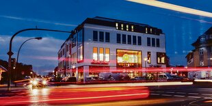 Die Fassade der Holsten-Galerie in Neumünster