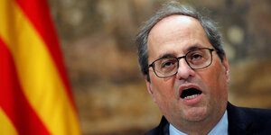 Der katalanische Regierungschef Quim Torra