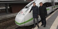 Andreas Scheuer und Deutsche Bahn Chef Richard Lutz