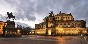 Semperoper in Dresden.