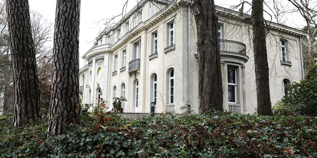 Die Gedenkstätte Haus der Wannsee-Konferenz von außen