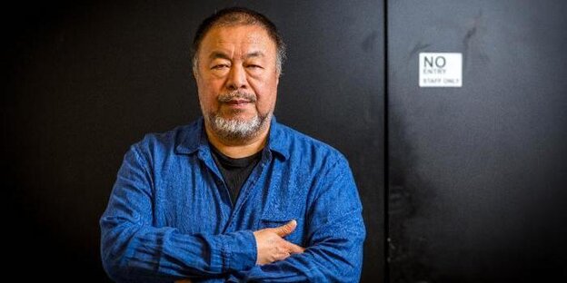 Porträt von Ai Weiwei