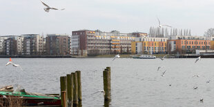 Blick auf die Rummelsburger Bucht