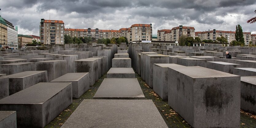 Das Holocaust-Mahnmal in Berlin