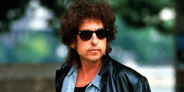 Porträt-Foto von Bob Dylan