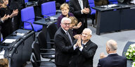 Israels Staatspräsident Reuven Rivlin im Bundestag.