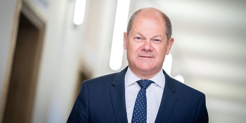 Porträtfoto Olaf Scholz