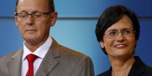 Bodo Ramelow und Christiane Lieberknecht