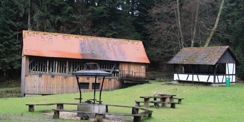 Grillplatz Hummelgautsche in Alfberg.