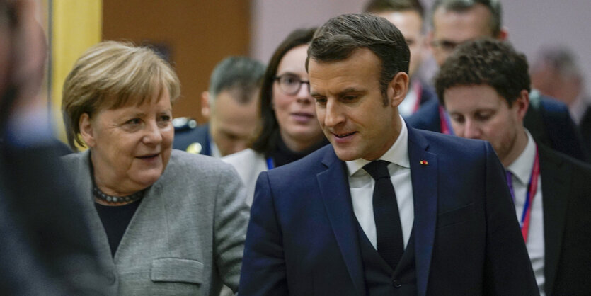 Merkel und Macron