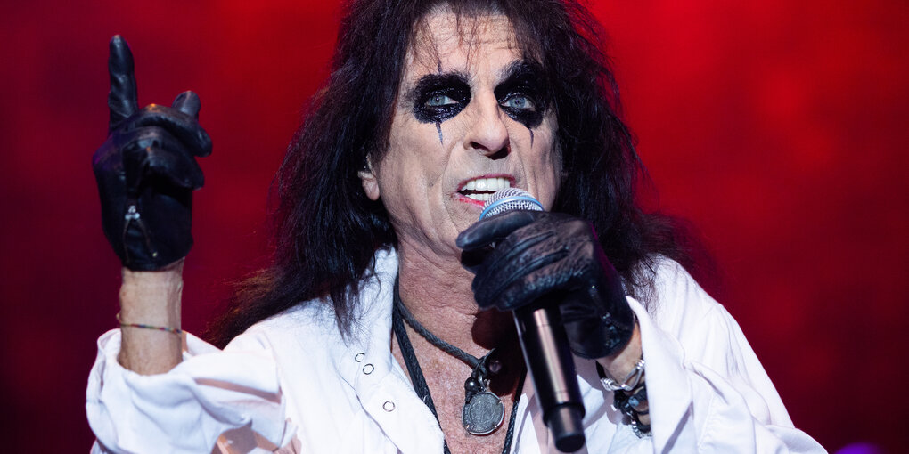 Schockrocker Alice Cooper im Konzert