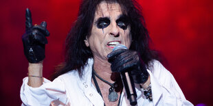 Schockrocker Alice Cooper im Konzert