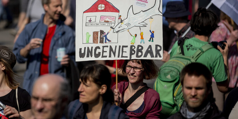 Demo gegen Mietenwahnsinn