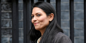 die britische Innenministerin Priti Patel