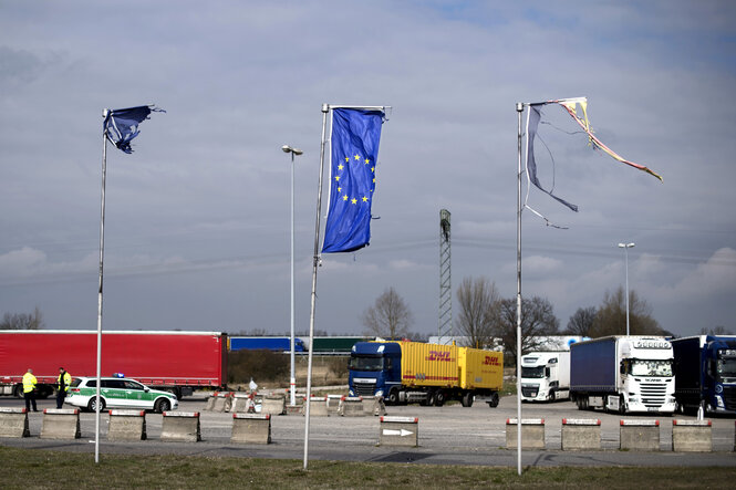 Rastplatz an der Autobahn