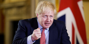 Boris Johnson spricht