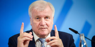 Bundesinnenminister Horst Seehofer