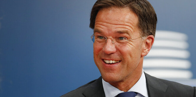 Ministerpräsident der Niederlande Mark Rutte.