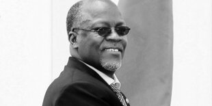 Der Präsident von Tansania John Magufuli.