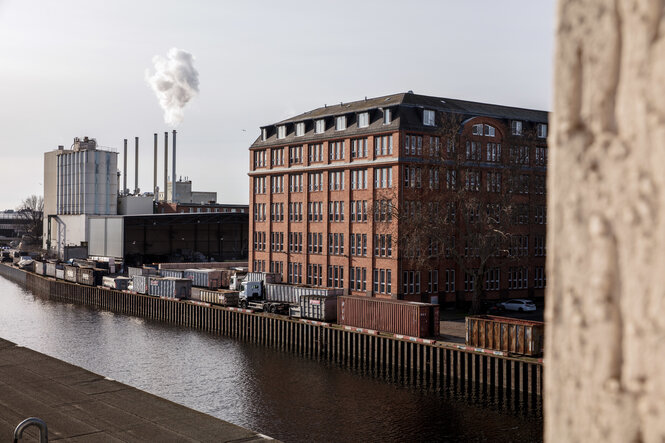 Aussicht auf ein Haus in Berlin