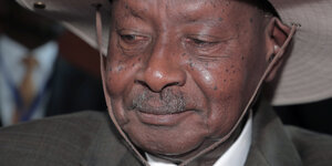 Porträt Museveni