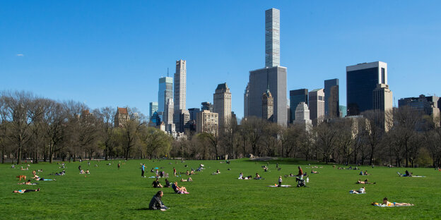Der New Yorker Central Park Der New Yorker Central Park