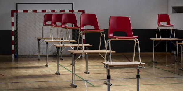 Ein leerer Klassenraum Ein leerer Klassenraum