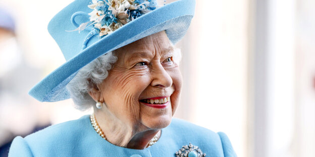 Die Königin Elizabeth II. von Großbritannien. Die Königin Elizabeth II. von Großbritannien.