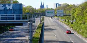 Autobahn bei Köln