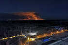 Waldbrände nahe des ehemaligen Atomkraftwerks Tschernobyl