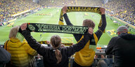 Fans im Dortmunder Fußballstadion