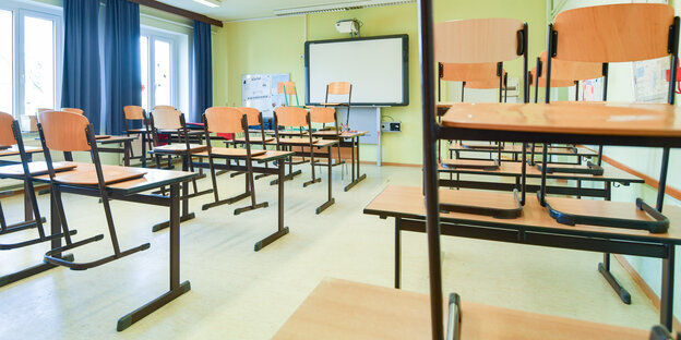 Ein leeres Klassenzimmer Ein leeres Klassenzimmer