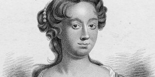 Portrait der Autorin Aphra Behn