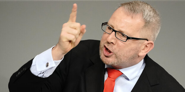 Johannes Kahrs im Bundestag.