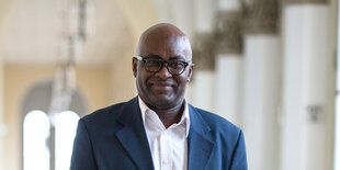 Portrait von Achille Mbembe