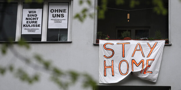 "Stay Home"-Transparent "Stay Home"-Transparent