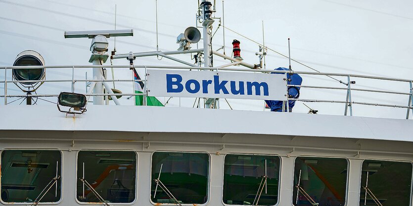 Die Fähre nach Borkum