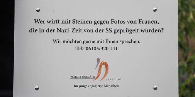 Aufschrift auf Zettel