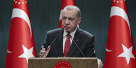 Präsident Recep Tayyip Erdogan