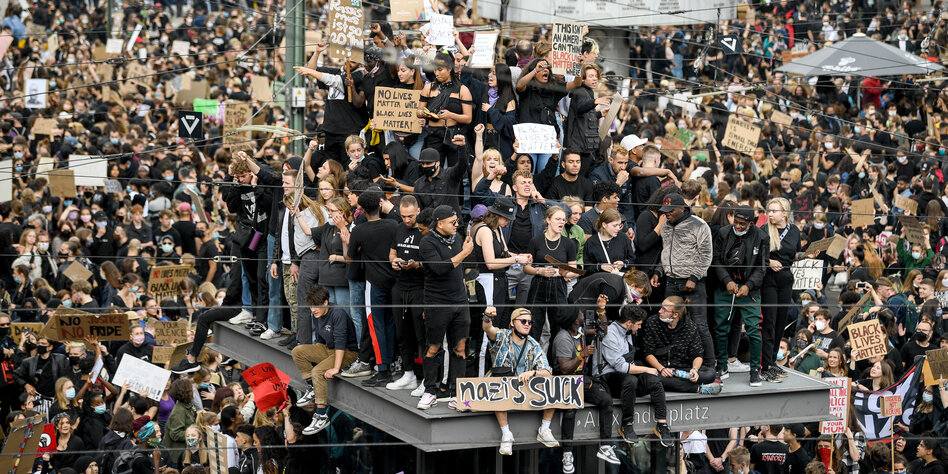 Black Lives Matter in Berlin: Polizei verhinderte Laufdemo - taz.de