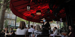 Ein Café in Paris