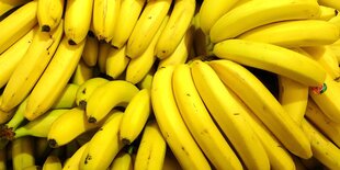 Bananen im Supermarkt