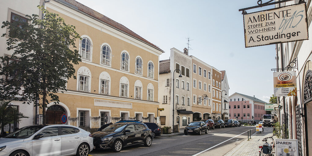 Hitlers Geburtshaus in Braunau am Inn