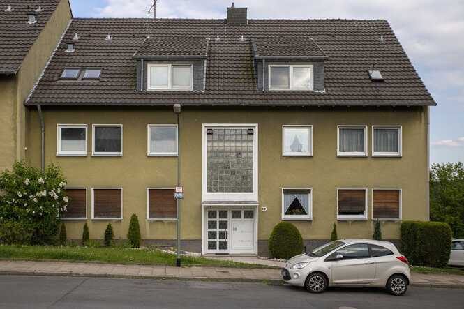 Ein Wohnhaus in einem Vorort von Bochum